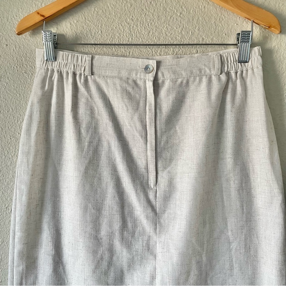 Vintage Jaclyn Smith Pencil Skirt Womens 10 29” Waist Long Career Lightweight - Picture 10 of 16